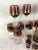 Vintage Italian Murano Venetian Amethyst & 22k Gold Barware Set — 20 Pieces For Sale - Image 4 of 11
