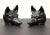 Metal Virginia Metalcrafters Cast Iron Fox Head Bookends - Pair For Sale - Image 7 of 7