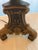 Early 20th Century Handpainted With Marbelizing Mental Lamp in Green, Black and Gold With Black Paper Shade. 28” Over-All Hight. For Sale - Image 6 of 7