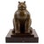 Brown After Fernando Botero, Fat Cat, 20th Century, Bronze For Sale - Image 8 of 8