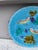Rustic German Majolica Birds & Grapes Plate, Circa 1900 For Sale - Image 3 of 4