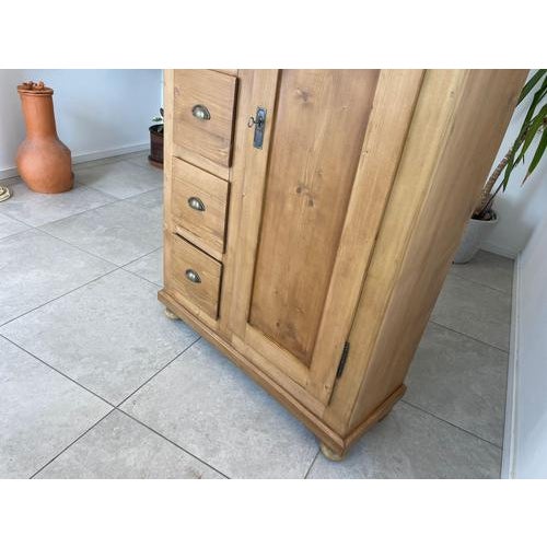 Biedermeier Rustic Bread Cupboard For Sale - Image 10 of 12