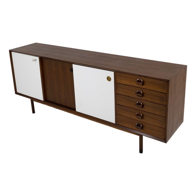 Italian Teak Sideboard, 1970s For Sale