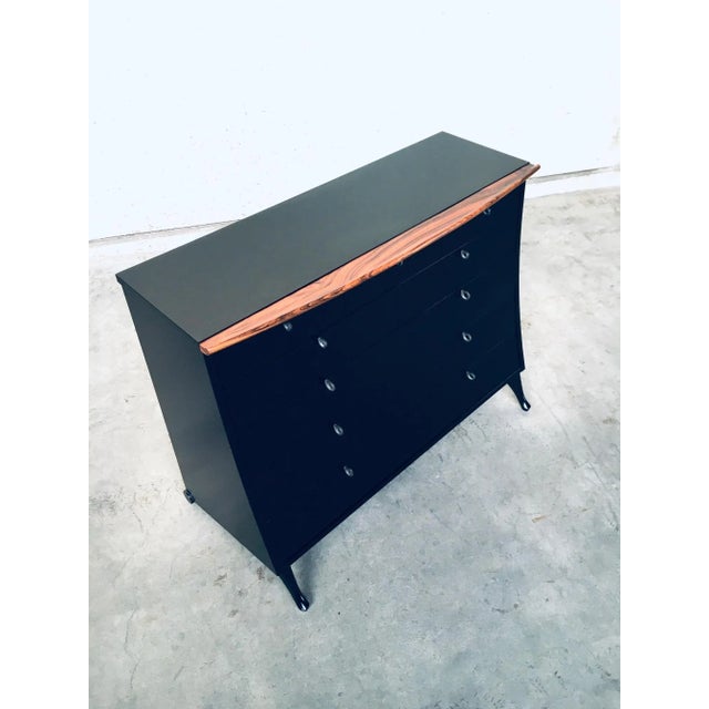 Postmodern Chest of Drawers by Umberto Asnago for Giorgetti, Italy, 1980s For Sale - Image 15 of 18