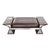 Wood "La Ciliegia" Ottoman With Stainless Steel, Burl Walnut, Hand Crafted For Sale - Image 7 of 8
