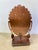 Late 20th Century Vintage Christian Luis Gómez Chile Brass & Copper Mask Sculpture, Lapis Lazuli For Sale - Image 5 of 11