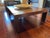 2000 - 2009 Italian Modern Low Coffee Table in Dark Oak (C. Early 2000s) For Sale - Image 5 of 6