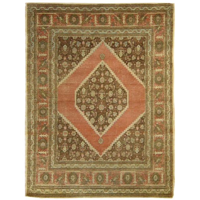 Antique Persian Tabriz Rug For Sale