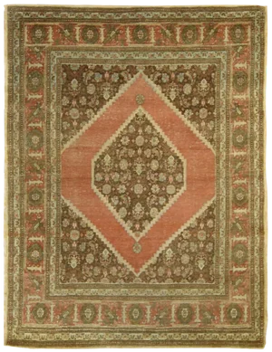 Antique Persian Tabriz Rug