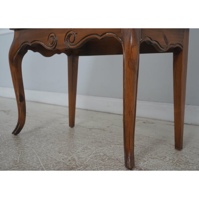 Ethan Allen Country French Pine Slant Front Desk For Sale - Image 12 of 18