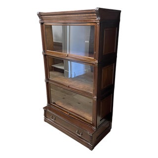 Bookcase from Globe Wernicke, 1890s, Set of 5 For Sale