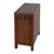 Transitional Nora 12 in. W Rectangular Wood 1 Door Narrow End Table with Pull-Out Tray, Walnut For Sale - Image 3 of 11