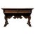 An exceptional and highly decorative 19th-century side table in the French style, beautifully crafted in richly figured...