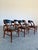 Kai Kristiansen 1960s Set of 6 Kai Kristiansen Style Danish Teak Mid Century Dining Chairs For Sale - Image 4 of 12