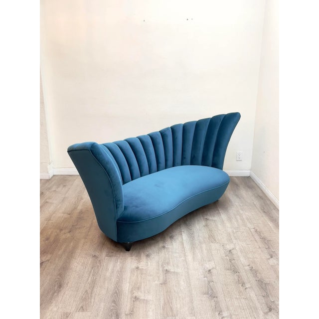 Vintage Channel Back Sofa For Sale - Image 13 of 13