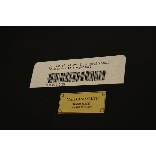 Maitland Smith Round Marble Top Louis XV Center Table For Sale - Image 12 of 12