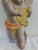 Ceramic Vintage Chalkware Cherub Angel Wall Plaque With Harp For Sale - Image 7 of 10