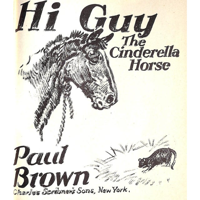1940s Original 1944 Pencil Drawing From Hi, Guy! The Cinderella Horse by Paul Brown 24 For Sale - Image 5 of 6