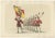 H. Jenny, Bernese Banner Carrier Leading Halberdiers in Swiss Confederation Pageantry, 1855, Print For Sale
