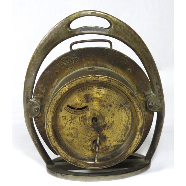 Unusual Antique Solid Bronze Horseshoe & Stirrup Equestrian Motif Desk