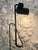 1980s Hannes Wettstein for Belux Postmodern "N-Frame" Black Floor Lamp For Sale - Image 9 of 9