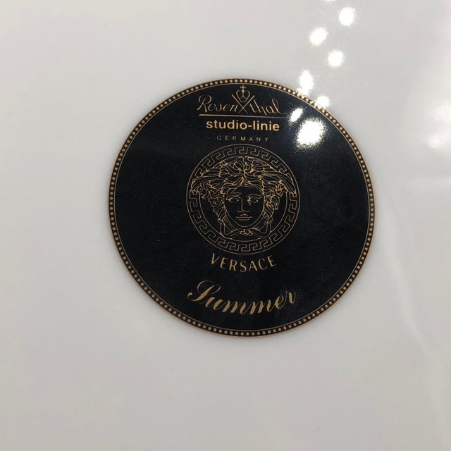 Four Seasons Decorative Plates by Versace for Rosenthal, 1990s, Set of 4 For Sale - Image 14 of 18