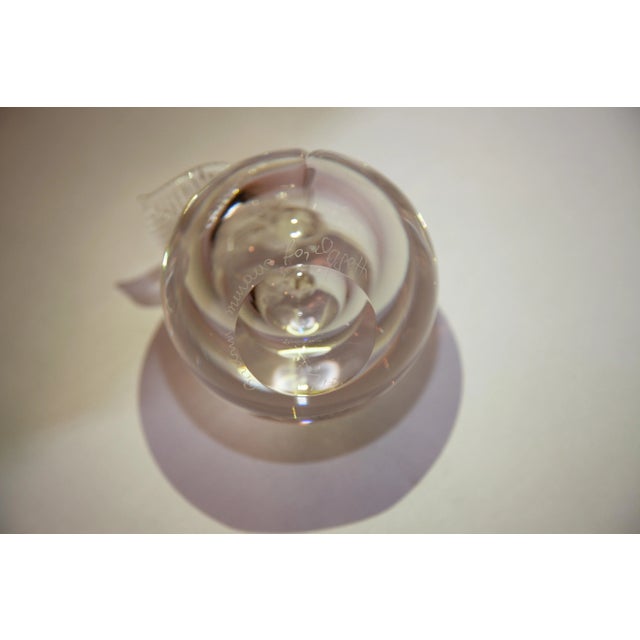 Alfredo Barbini Murano Oggetti Glass Apple Paper Weight For Sale In Seattle - Image 6 of 9