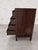 Brown Vintage Crate and Barrel Solid Wood 4 Drawer Dresser/Chest of Drawers With Soft Close Drawers For Sale - Image 8 of 8