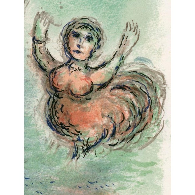 Marc Chagall, The Sirens from Odyssey, 1989, Lithograph For Sale - Image 7 of 15