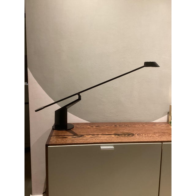 Postmodern Italian Ala Table Lamp by Rodolfo Bonetto for Iguzzini, 1980s, in Very Good conditions. Designed 1980 to 1989...