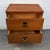 Wood Mid 20th Century Walnut and Brass Nightstand by Bassett, Attributed For Sale - Image 7 of 12