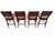 1990s Vintage Brown Jordan Solid Teak Slat-Back Outdoor Barstools - Set of 4 For Sale - Image 5 of 11