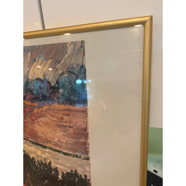 Modern Vintage State Hermitage Museum Van Gogh Hidden Treasures Revealed Framed Exhibition Poster For Sale - Image 3 of 18