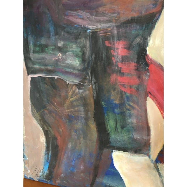 Monumental Rare, Peter Keil, Oil on Canvas For Sale - Image 9 of 13