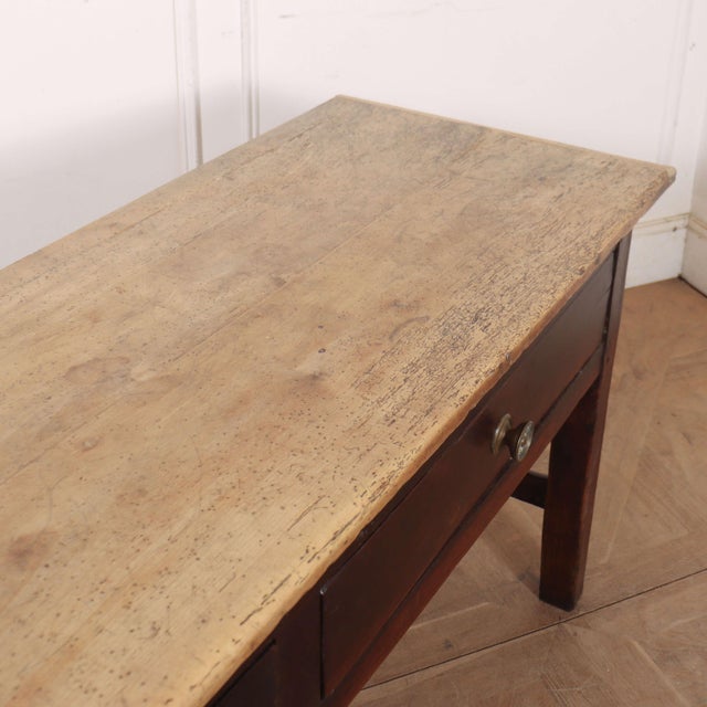 Welsh Oak Dresser Base For Sale - Image 9 of 11