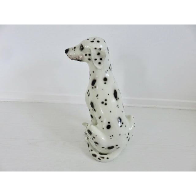 Very Large Ceramic Dalmatian, Italy, 1970s For Sale - Image 10 of 14