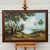 Brown Tranquil Australian Landscape with Eucalyptus Trees - Vintage 20th Century Art 1960 Circa For Sale - Image 8 of 14