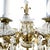 Four-Light Crystal and Bronze Wall Lamps, 1900s, Set of 2 For Sale - Image 4 of 9