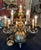 Chapman Georgian Antique Brass 12 Arm Chandelier. Model #808AB (Antique Brass Finish) 36" high 28" width. Heavy large Cast...