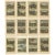 Set of twelve antique prints of various fish species and marine life. These print originate from 'Oud en Nieuw Oost-...
