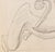 Contemporary Seymour Lipton Sculpture Study Pencil on Paper For Sale - Image 3 of 5