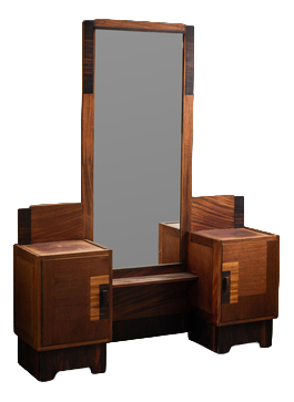 Amsterdam School Vanity Table by Anton Hamaker for t Woonhuys