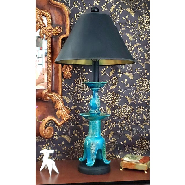 Lamp by Helmut Bruchman Haeger 1950s For Sale - Image 9 of 10