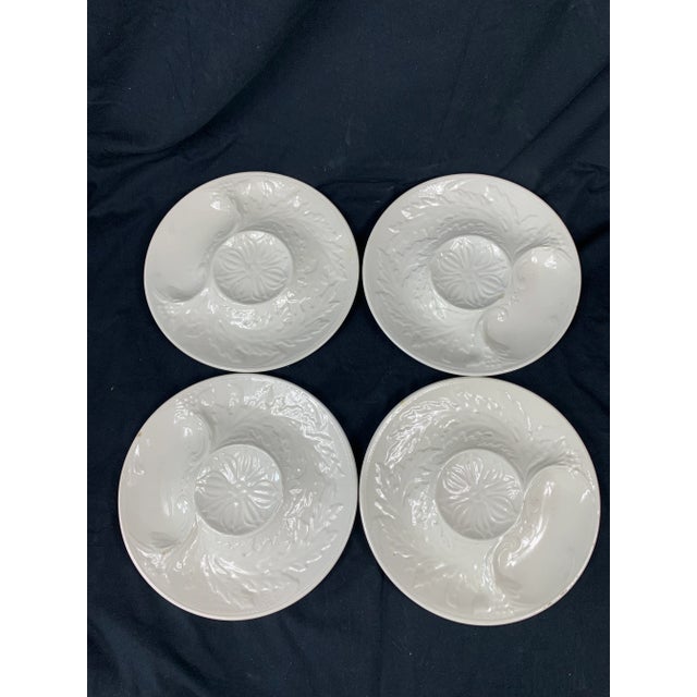 Gien Vintage Italian Artichoke Plates- Set of 4 For Sale - Image 4 of 13