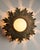 Sunflower Wall Light with Textured Glass Diffuser For Sale - Image 9 of 11