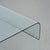 Ghost Curved Glass Coffee Table from Fiam, 1980s For Sale - Image 8 of 12