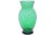 Traditional Green Hourglass Vase For Sale - Image 3 of 4