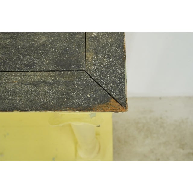 Reclaimed Yellow Wood Mirrored Overmantel For Sale - Image 13 of 13