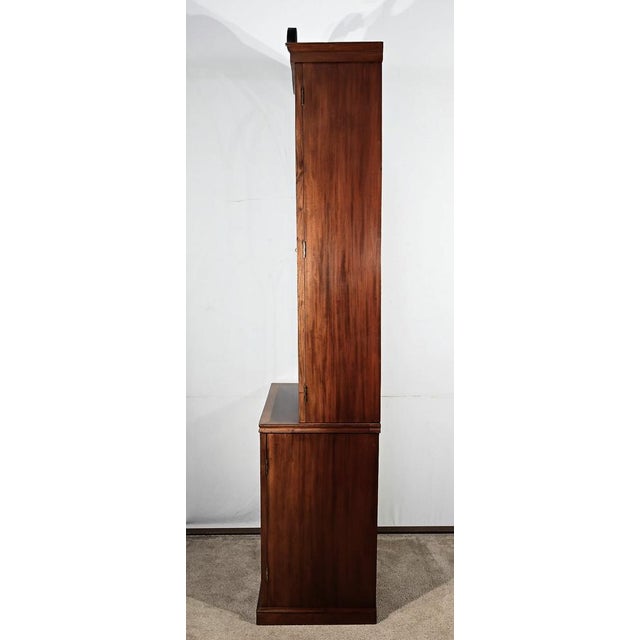 Georgian 2-Body Cupboard in Mahogany, England, Early 19th Century For Sale - Image 16 of 18