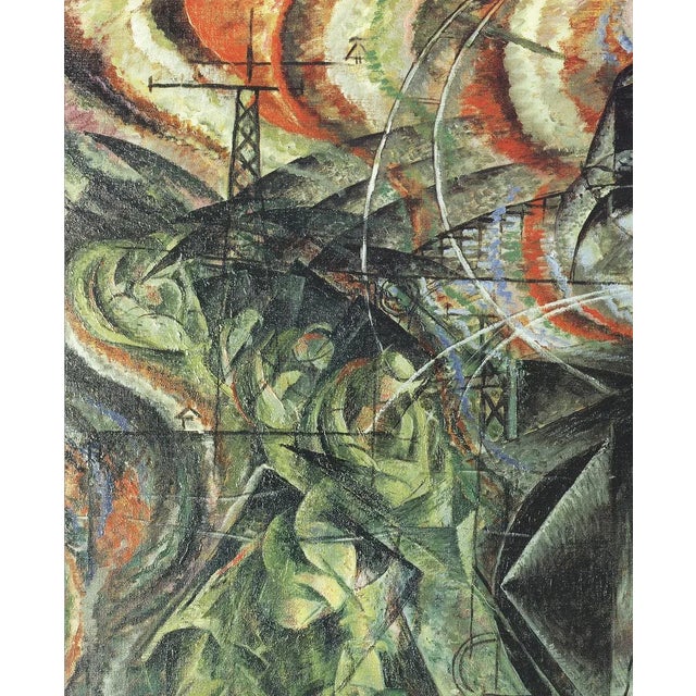 Artist: Umberto Boccioni Title: The Farewells Year: Unknown Signed: No Medium: Offset Lithograph Paper Size: 34 x 49...